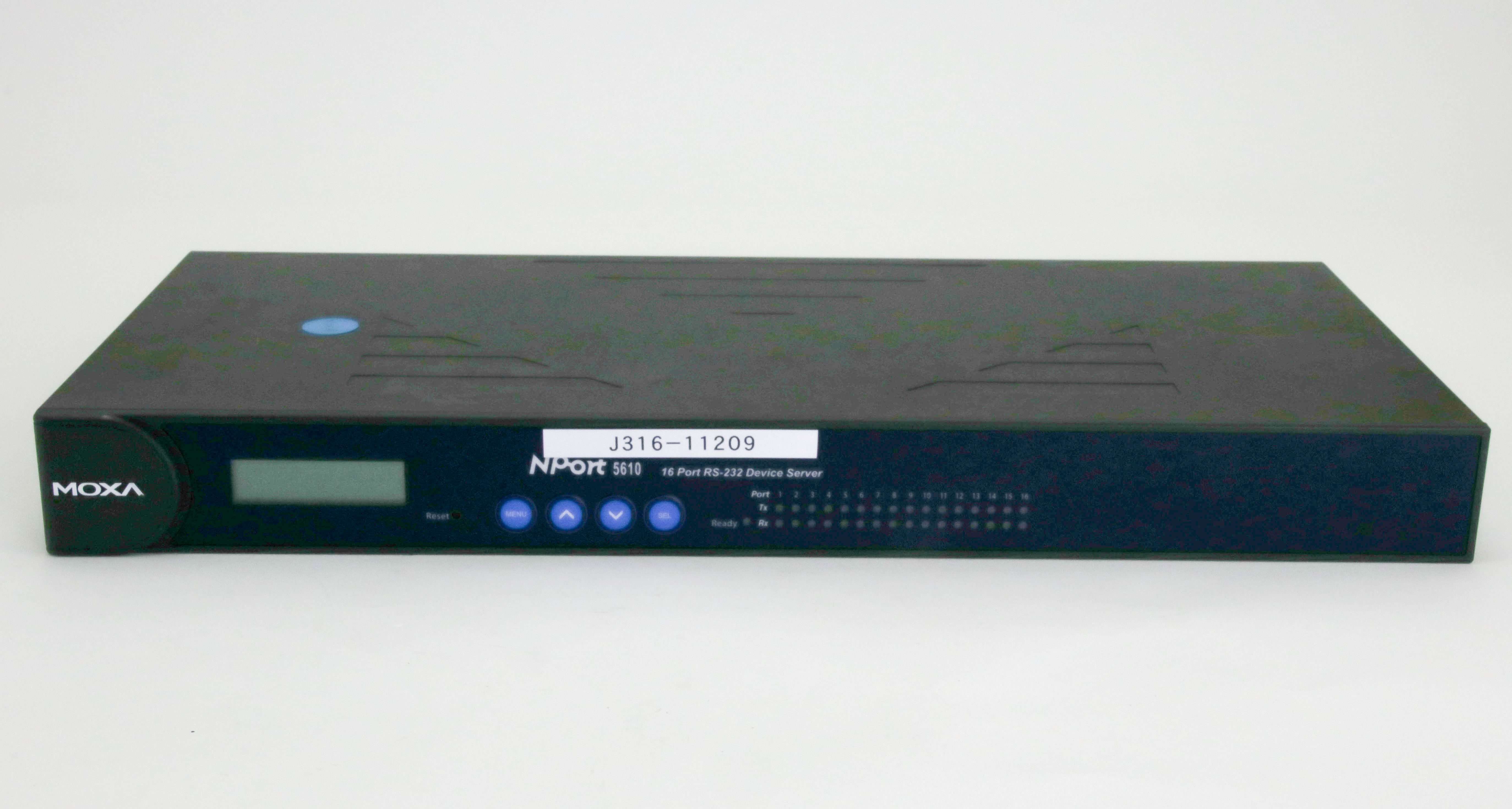 11209 MOXA 16 PORT RS-232 DEVICE SERVER NPORT 5610-16 - J316Gallery